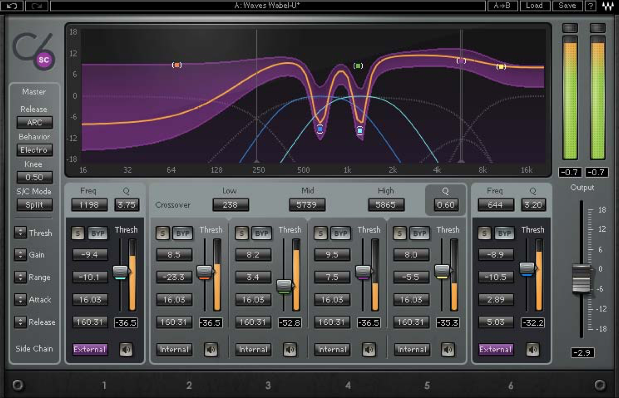 Waves C6 Multiband Compressor