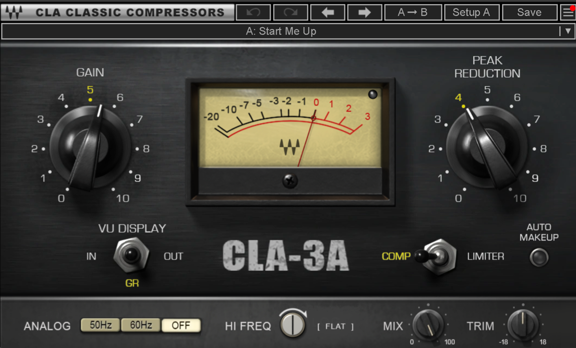 Waves CLA-3A Compressor / Limiter